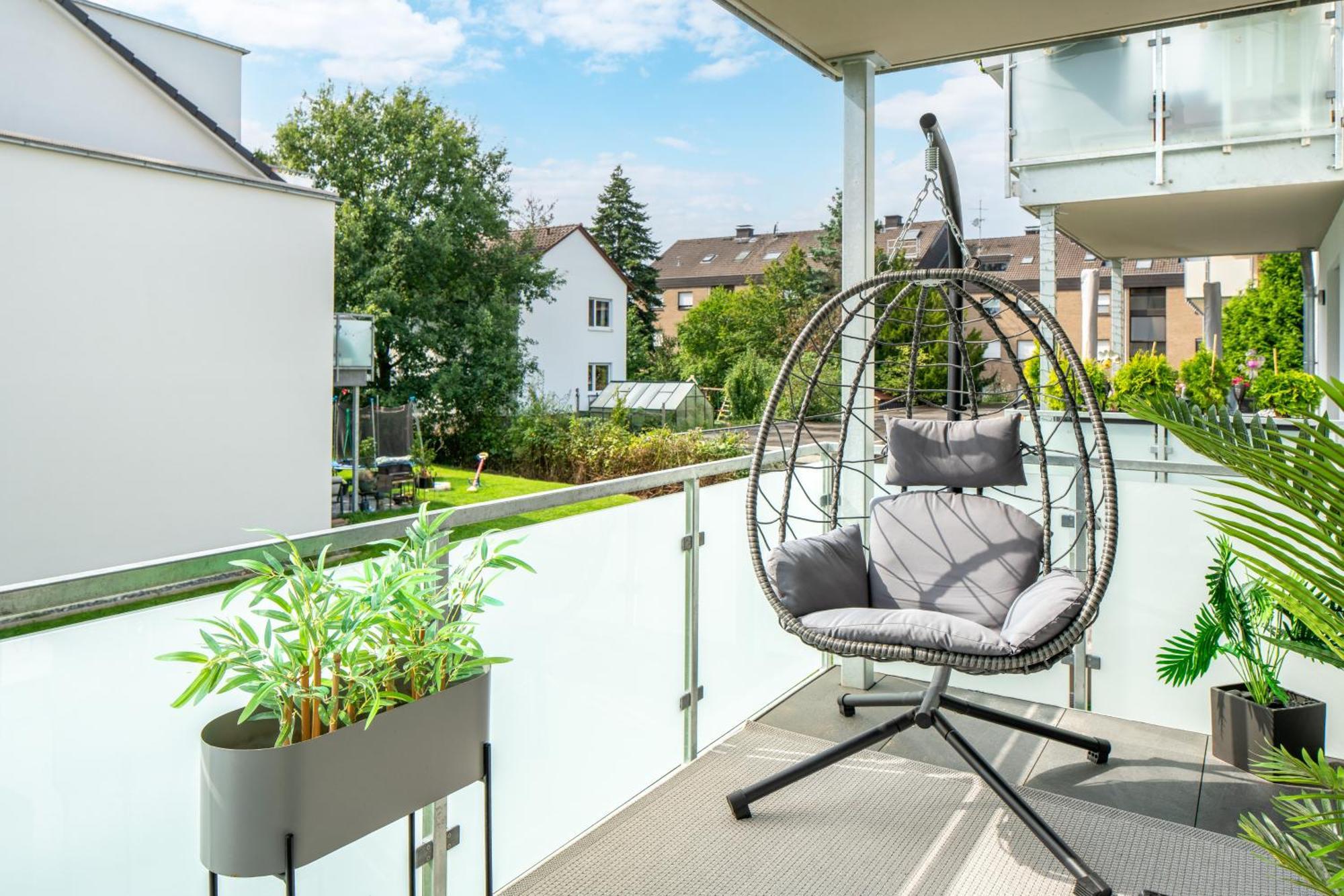 Fairmieten I Moderne Suite I Parkplatz ビーレフェルト エクステリア 写真
